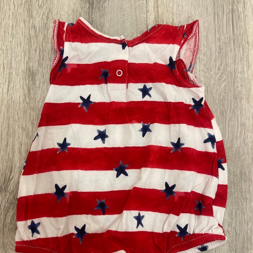 Old Navy Stars And Stripes Romper - Picture 2 of 3